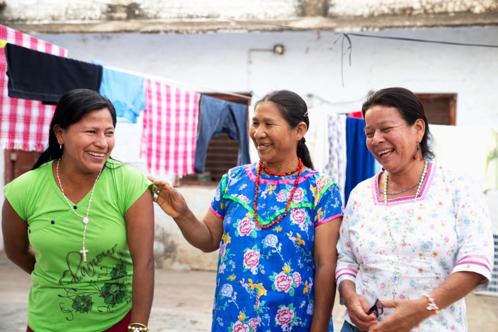 Patricia, Maria and Estella (Left to Right)