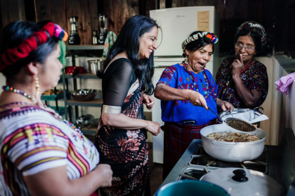 training centre guatemala women india pakora cooking