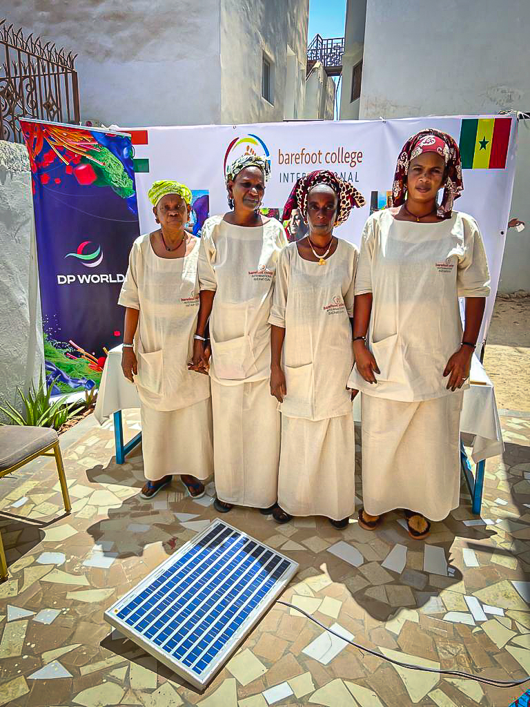 Senegalese Senegal Solar Mama Barefoot College graduation