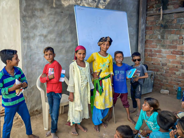 digital community school children india girls